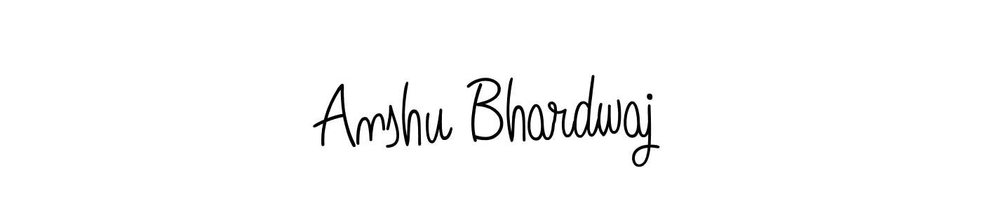 Once you've used our free online signature maker to create your best signature Angelique-Rose-font-FFP style, it's time to enjoy all of the benefits that Anshu Bhardwaj name signing documents. Anshu Bhardwaj signature style 5 images and pictures png