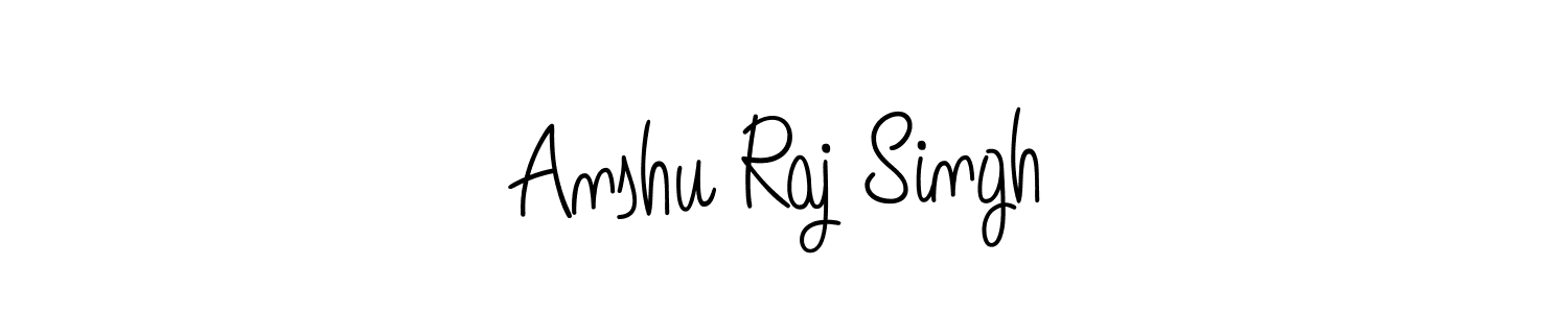 Once you've used our free online signature maker to create your best signature Angelique-Rose-font-FFP style, it's time to enjoy all of the benefits that Anshu Raj Singh name signing documents. Anshu Raj Singh signature style 5 images and pictures png