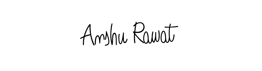 Best and Professional Signature Style for Anshu Rawat. Angelique-Rose-font-FFP Best Signature Style Collection. Anshu Rawat signature style 5 images and pictures png