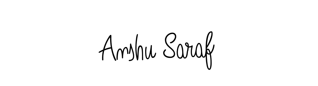 You can use this online signature creator to create a handwritten signature for the name Anshu Saraf. This is the best online autograph maker. Anshu Saraf signature style 5 images and pictures png