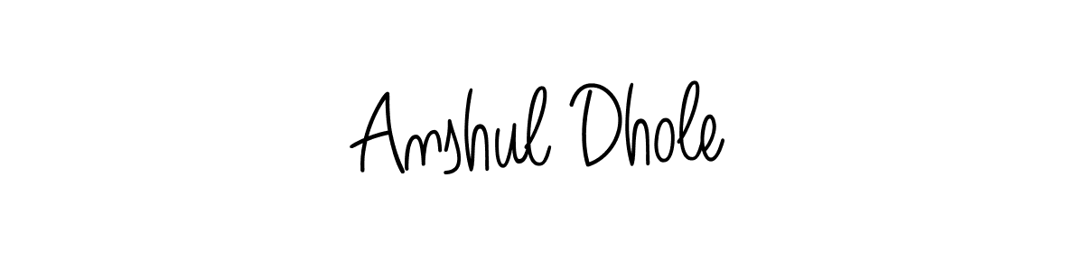 This is the best signature style for the Anshul Dhole name. Also you like these signature font (Angelique-Rose-font-FFP). Mix name signature. Anshul Dhole signature style 5 images and pictures png