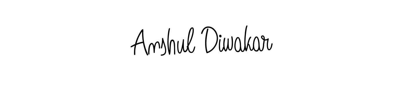 How to Draw Anshul Diwakar signature style? Angelique-Rose-font-FFP is a latest design signature styles for name Anshul Diwakar. Anshul Diwakar signature style 5 images and pictures png