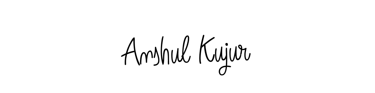 How to Draw Anshul Kujur signature style? Angelique-Rose-font-FFP is a latest design signature styles for name Anshul Kujur. Anshul Kujur signature style 5 images and pictures png