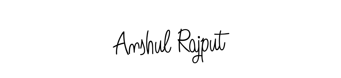Make a short Anshul Rajput signature style. Manage your documents anywhere anytime using Angelique-Rose-font-FFP. Create and add eSignatures, submit forms, share and send files easily. Anshul Rajput signature style 5 images and pictures png