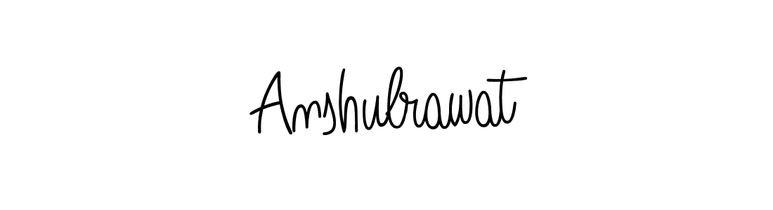 You should practise on your own different ways (Angelique-Rose-font-FFP) to write your name (Anshulrawat) in signature. don't let someone else do it for you. Anshulrawat signature style 5 images and pictures png