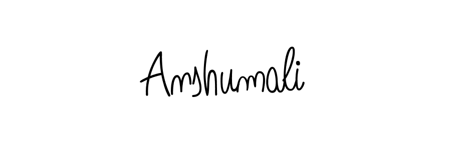 The best way (Angelique-Rose-font-FFP) to make a short signature is to pick only two or three words in your name. The name Anshumali include a total of six letters. For converting this name. Anshumali signature style 5 images and pictures png