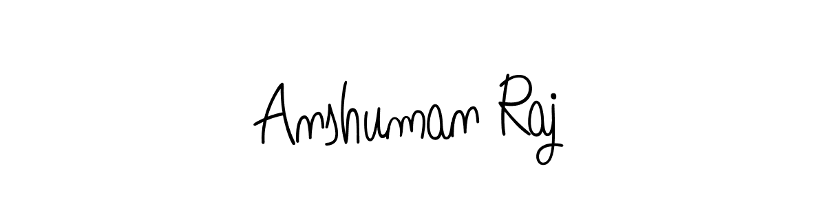 Once you've used our free online signature maker to create your best signature Angelique-Rose-font-FFP style, it's time to enjoy all of the benefits that Anshuman Raj name signing documents. Anshuman Raj signature style 5 images and pictures png