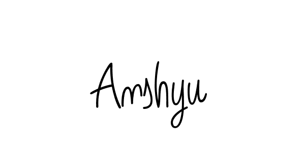 Angelique-Rose-font-FFP is a professional signature style that is perfect for those who want to add a touch of class to their signature. It is also a great choice for those who want to make their signature more unique. Get Anshyu name to fancy signature for free. Anshyu signature style 5 images and pictures png