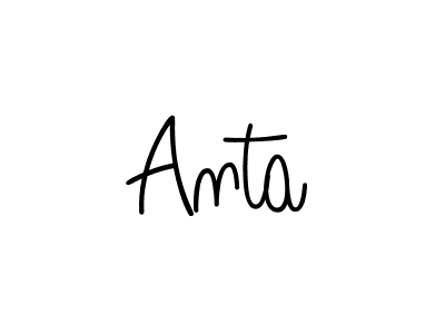 Create a beautiful signature design for name Anta. With this signature (Angelique-Rose-font-FFP) fonts, you can make a handwritten signature for free. Anta signature style 5 images and pictures png