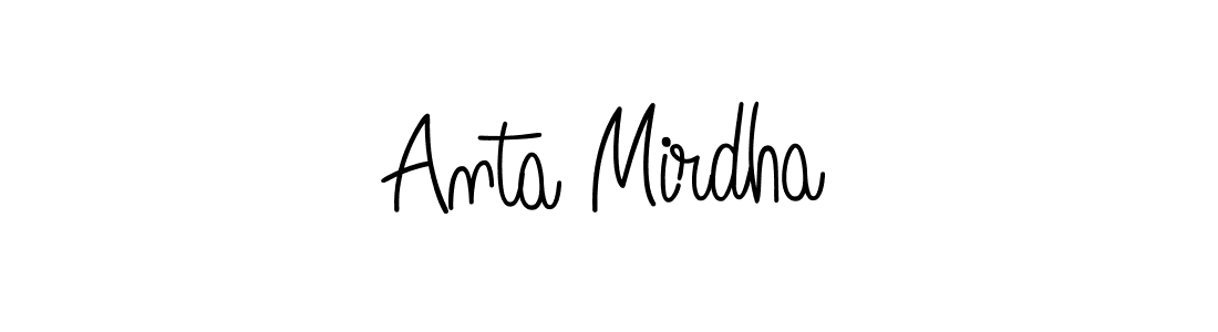 Here are the top 10 professional signature styles for the name Anta Mirdha. These are the best autograph styles you can use for your name. Anta Mirdha signature style 5 images and pictures png