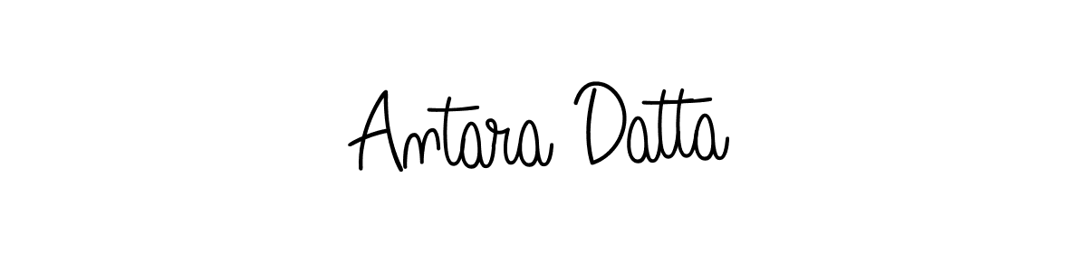 How to make Antara Datta signature? Angelique-Rose-font-FFP is a professional autograph style. Create handwritten signature for Antara Datta name. Antara Datta signature style 5 images and pictures png