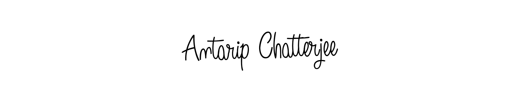 Make a beautiful signature design for name Antarip Chatterjee. With this signature (Angelique-Rose-font-FFP) style, you can create a handwritten signature for free. Antarip Chatterjee signature style 5 images and pictures png