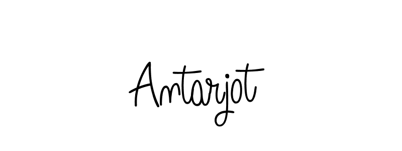 Make a beautiful signature design for name Antarjot. Use this online signature maker to create a handwritten signature for free. Antarjot signature style 5 images and pictures png