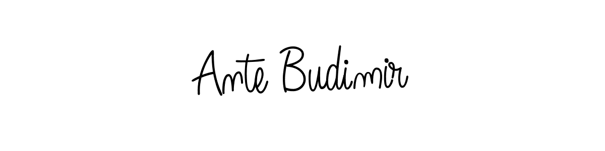 How to Draw Ante Budimir signature style? Angelique-Rose-font-FFP is a latest design signature styles for name Ante Budimir. Ante Budimir signature style 5 images and pictures png