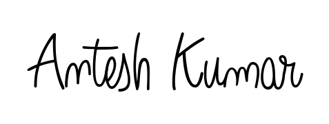 The Angelique-Rose-font-FFP font transforms the name Antesh Kumar into an executive sign with sharp precision and distinguished character. Antesh Kumar signature style 5 images and pictures png