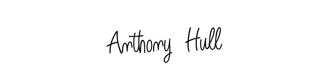 Use a signature maker to create a handwritten signature online. With this signature software, you can design (Angelique-Rose-font-FFP) your own signature for name Anthony  Hull. Anthony  Hull signature style 5 images and pictures png