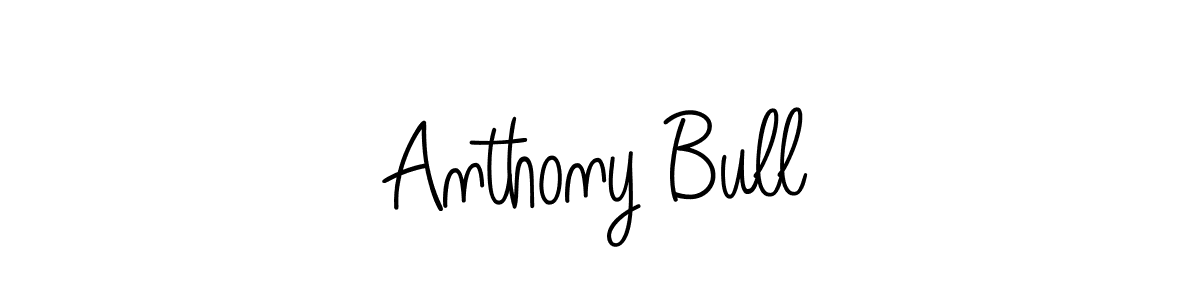 Make a beautiful signature design for name Anthony Bull. With this signature (Angelique-Rose-font-FFP) style, you can create a handwritten signature for free. Anthony Bull signature style 5 images and pictures png