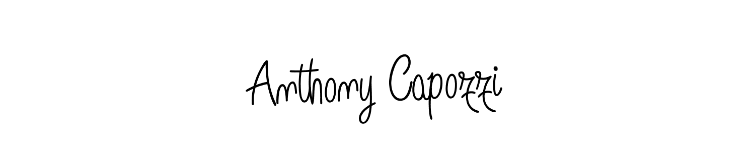 Make a beautiful signature design for name Anthony Capozzi. Use this online signature maker to create a handwritten signature for free. Anthony Capozzi signature style 5 images and pictures png
