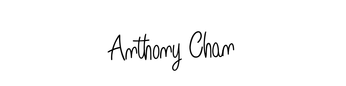 Use a signature maker to create a handwritten signature online. With this signature software, you can design (Angelique-Rose-font-FFP) your own signature for name Anthony Chan. Anthony Chan signature style 5 images and pictures png