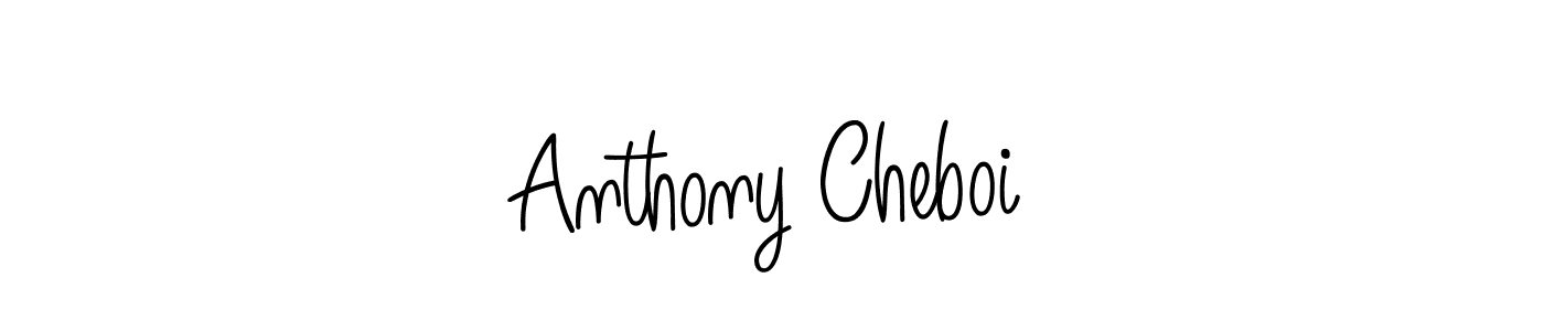 Once you've used our free online signature maker to create your best signature Angelique-Rose-font-FFP style, it's time to enjoy all of the benefits that Anthony Cheboi name signing documents. Anthony Cheboi signature style 5 images and pictures png