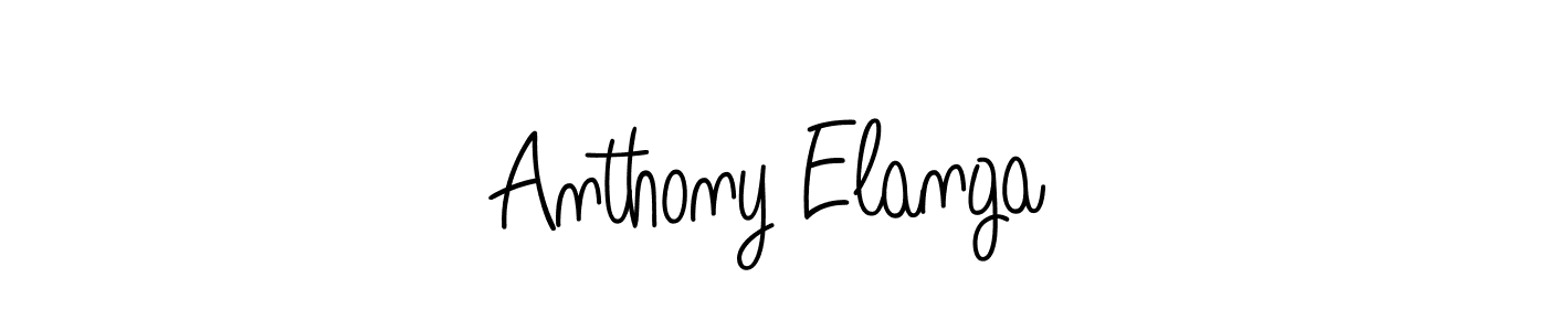 Make a beautiful signature design for name Anthony Elanga. Use this online signature maker to create a handwritten signature for free. Anthony Elanga signature style 5 images and pictures png