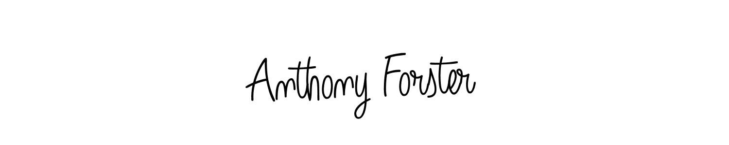 Make a beautiful signature design for name Anthony Forster. Use this online signature maker to create a handwritten signature for free. Anthony Forster signature style 5 images and pictures png
