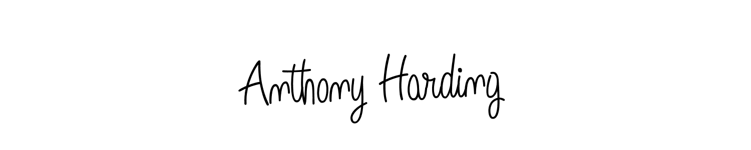 Angelique-Rose-font-FFP is a professional signature style that is perfect for those who want to add a touch of class to their signature. It is also a great choice for those who want to make their signature more unique. Get Anthony Harding name to fancy signature for free. Anthony Harding signature style 5 images and pictures png