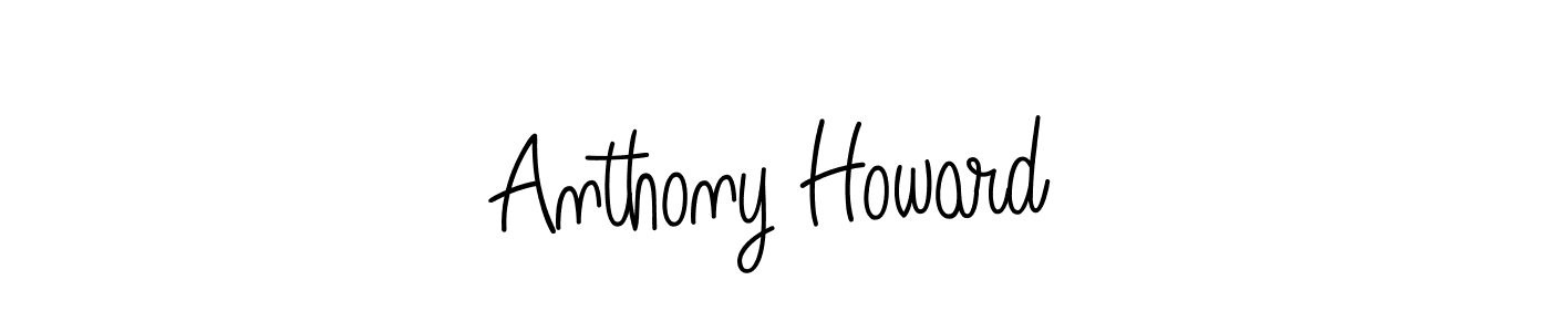 Also we have Anthony Howard name is the best signature style. Create professional handwritten signature collection using Angelique-Rose-font-FFP autograph style. Anthony Howard signature style 5 images and pictures png