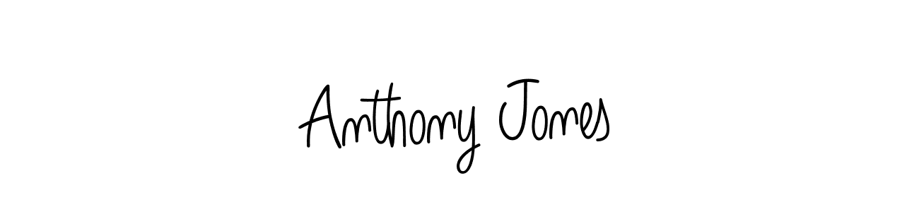 Make a beautiful signature design for name Anthony Jones. With this signature (Angelique-Rose-font-FFP) style, you can create a handwritten signature for free. Anthony Jones signature style 5 images and pictures png