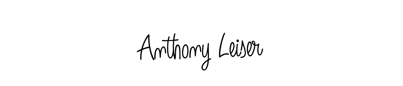 Design your own signature with our free online signature maker. With this signature software, you can create a handwritten (Angelique-Rose-font-FFP) signature for name Anthony Leiser. Anthony Leiser signature style 5 images and pictures png