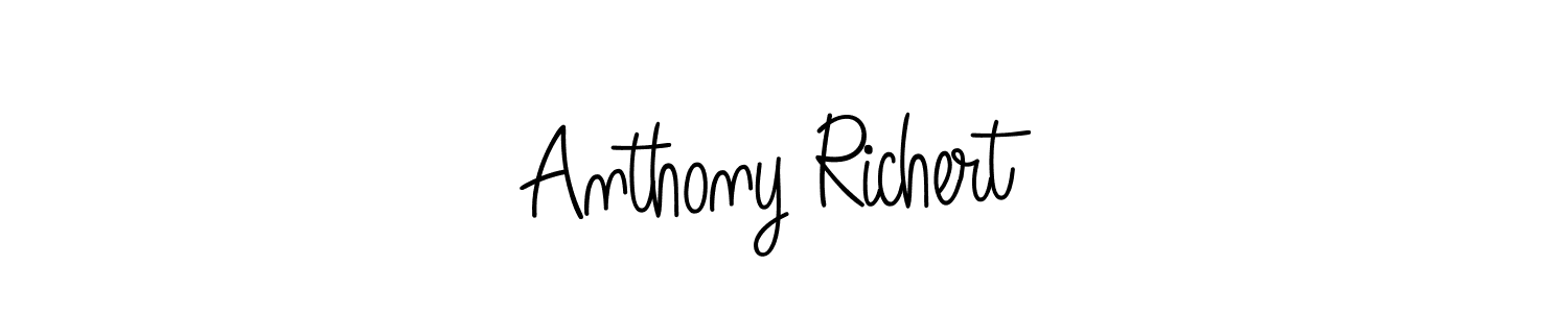 See photos of Anthony Richert official signature by Spectra . Check more albums & portfolios. Read reviews & check more about Angelique-Rose-font-FFP font. Anthony Richert signature style 5 images and pictures png