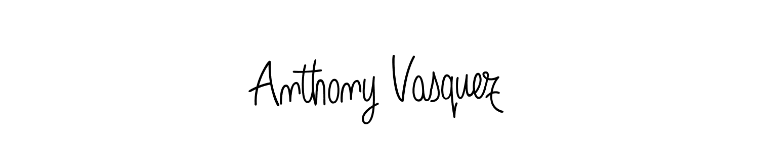You can use this online signature creator to create a handwritten signature for the name Anthony Vasquez. This is the best online autograph maker. Anthony Vasquez signature style 5 images and pictures png