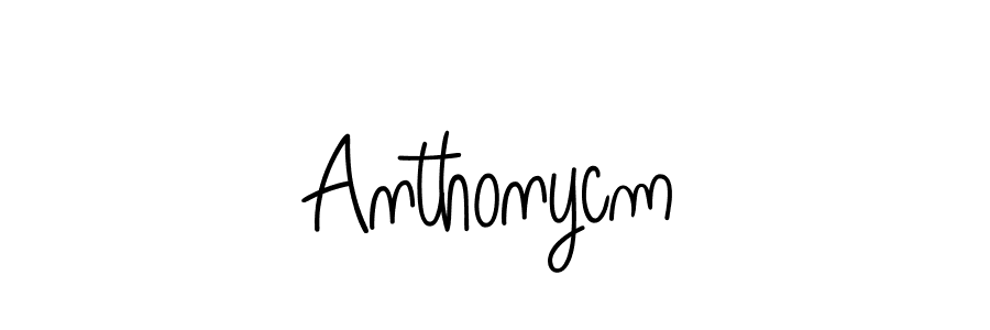 if you are searching for the best signature style for your name Anthonycm. so please give up your signature search. here we have designed multiple signature styles  using Angelique-Rose-font-FFP. Anthonycm signature style 5 images and pictures png