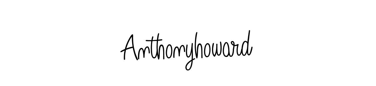 Create a beautiful signature design for name Anthonyhoward. With this signature (Angelique-Rose-font-FFP) fonts, you can make a handwritten signature for free. Anthonyhoward signature style 5 images and pictures png