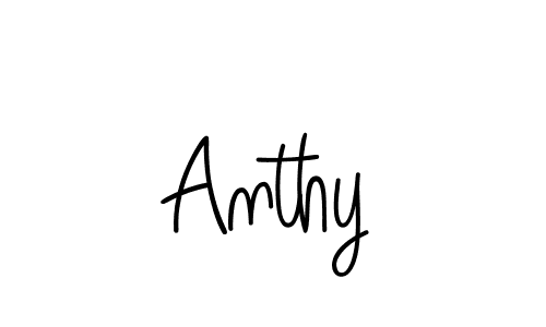 The best way (Angelique-Rose-font-FFP) to make a short signature is to pick only two or three words in your name. The name Anthy include a total of six letters. For converting this name. Anthy signature style 5 images and pictures png