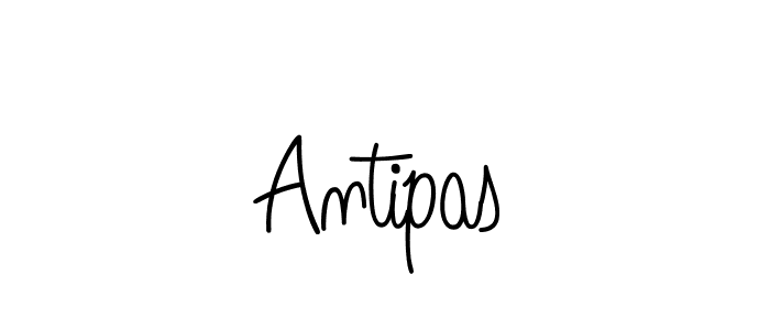 How to make Antipas signature? Angelique-Rose-font-FFP is a professional autograph style. Create handwritten signature for Antipas name. Antipas signature style 5 images and pictures png