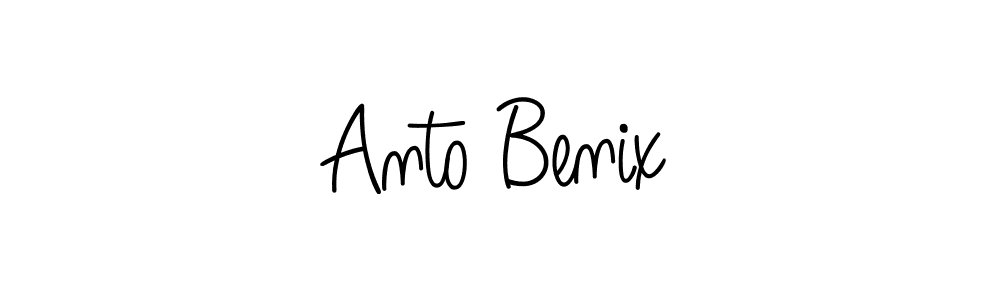 How to Draw Anto Benix signature style? Angelique-Rose-font-FFP is a latest design signature styles for name Anto Benix. Anto Benix signature style 5 images and pictures png