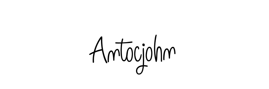 Similarly Angelique-Rose-font-FFP is the best handwritten signature design. Signature creator online .You can use it as an online autograph creator for name Antocjohn. Antocjohn signature style 5 images and pictures png