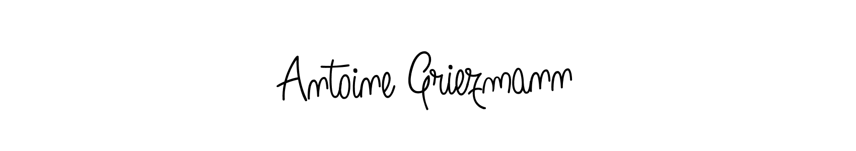 Create a beautiful signature design for name Antoine Griezmann. With this signature (Angelique-Rose-font-FFP) fonts, you can make a handwritten signature for free. Antoine Griezmann signature style 5 images and pictures png