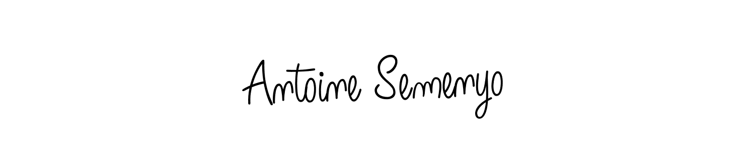 Antoine Semenyo stylish signature style. Best Handwritten Sign (Angelique-Rose-font-FFP) for my name. Handwritten Signature Collection Ideas for my name Antoine Semenyo. Antoine Semenyo signature style 5 images and pictures png