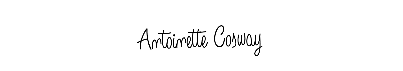 You can use this online signature creator to create a handwritten signature for the name Antoinette Cosway. This is the best online autograph maker. Antoinette Cosway signature style 5 images and pictures png