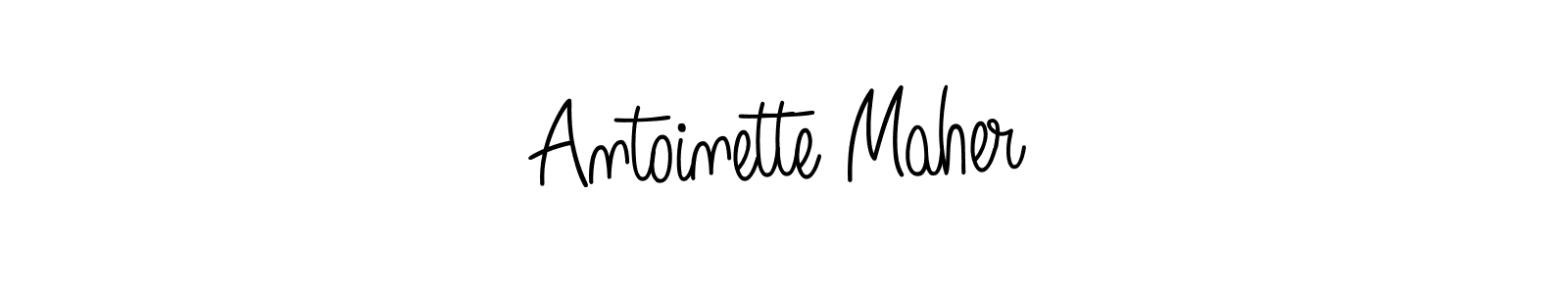 You can use this online signature creator to create a handwritten signature for the name Antoinette Maher. This is the best online autograph maker. Antoinette Maher signature style 5 images and pictures png