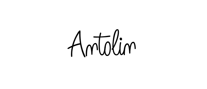 Also we have Antolin name is the best signature style. Create professional handwritten signature collection using Angelique-Rose-font-FFP autograph style. Antolin signature style 5 images and pictures png