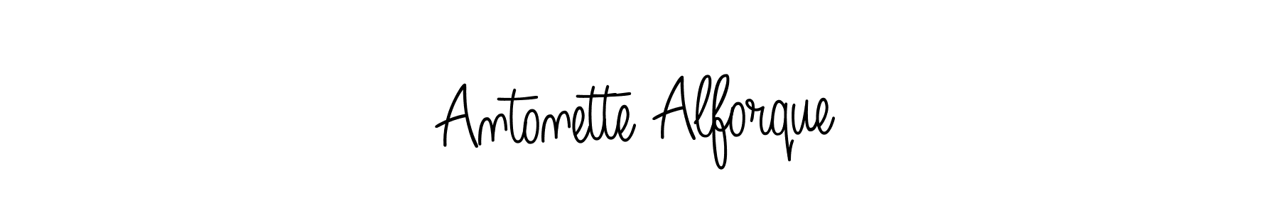Best and Professional Signature Style for Antonette Alforque. Angelique-Rose-font-FFP Best Signature Style Collection. Antonette Alforque signature style 5 images and pictures png