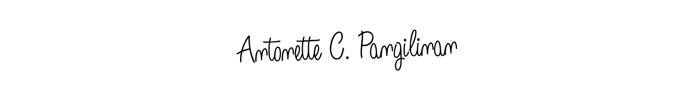 How to make Antonette C. Pangilinan signature? Angelique-Rose-font-FFP is a professional autograph style. Create handwritten signature for Antonette C. Pangilinan name. Antonette C. Pangilinan signature style 5 images and pictures png