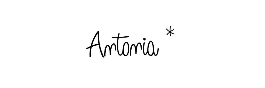 Similarly Angelique-Rose-font-FFP is the best handwritten signature design. Signature creator online .You can use it as an online autograph creator for name Antonia *. Antonia * signature style 5 images and pictures png