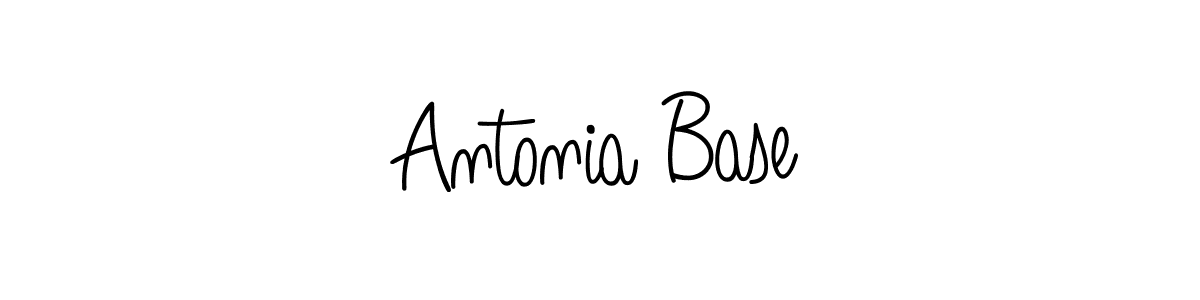 Similarly Angelique-Rose-font-FFP is the best handwritten signature design. Signature creator online .You can use it as an online autograph creator for name Antonia Base. Antonia Base signature style 5 images and pictures png