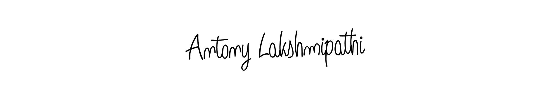 It looks lik you need a new signature style for name Antony Lakshmipathi. Design unique handwritten (Angelique-Rose-font-FFP) signature with our free signature maker in just a few clicks. Antony Lakshmipathi signature style 5 images and pictures png
