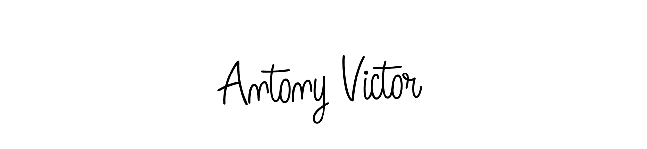 Once you've used our free online signature maker to create your best signature Angelique-Rose-font-FFP style, it's time to enjoy all of the benefits that Antony Victor name signing documents. Antony Victor signature style 5 images and pictures png