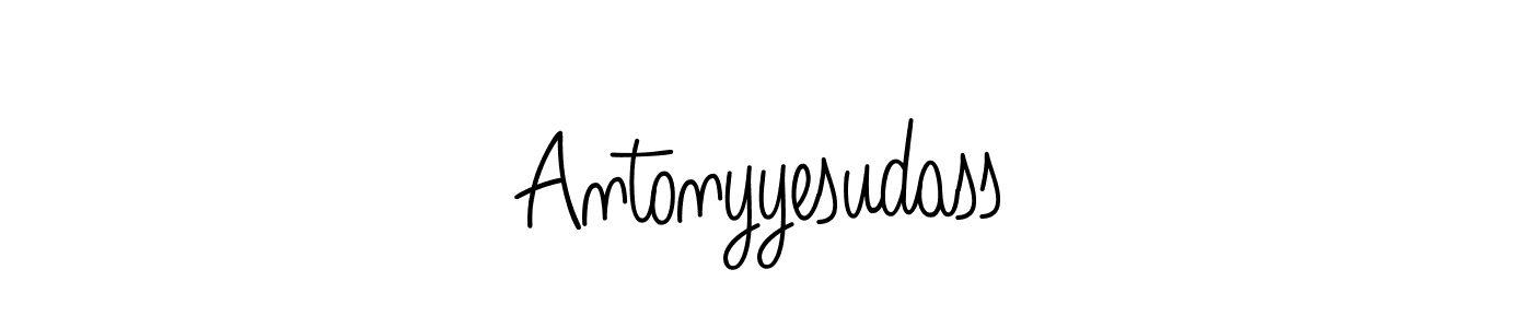 Once you've used our free online signature maker to create your best signature Angelique-Rose-font-FFP style, it's time to enjoy all of the benefits that Antonyyesudass name signing documents. Antonyyesudass signature style 5 images and pictures png